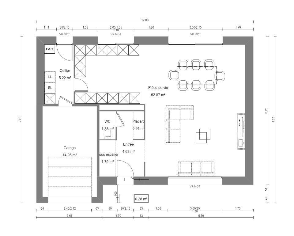 Programme terrain + maison à Bruille-lez-Marchiennes en Nord (59) de 160 m² à vendre au prix de 395000€ - 3