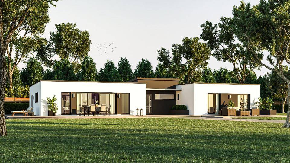 Programme terrain + maison à Guipavas en Finistère (29) de 115 m² à vendre au prix de 406250€ - 1
