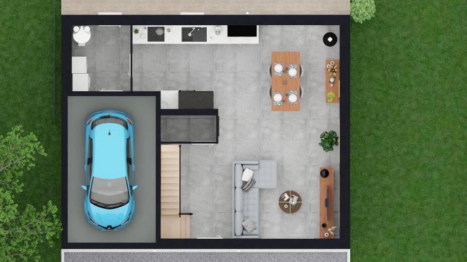 Programme terrain + maison à Chenonceaux en Indre-et-Loire (37) de 110 m² à vendre au prix de 250200€ - 4