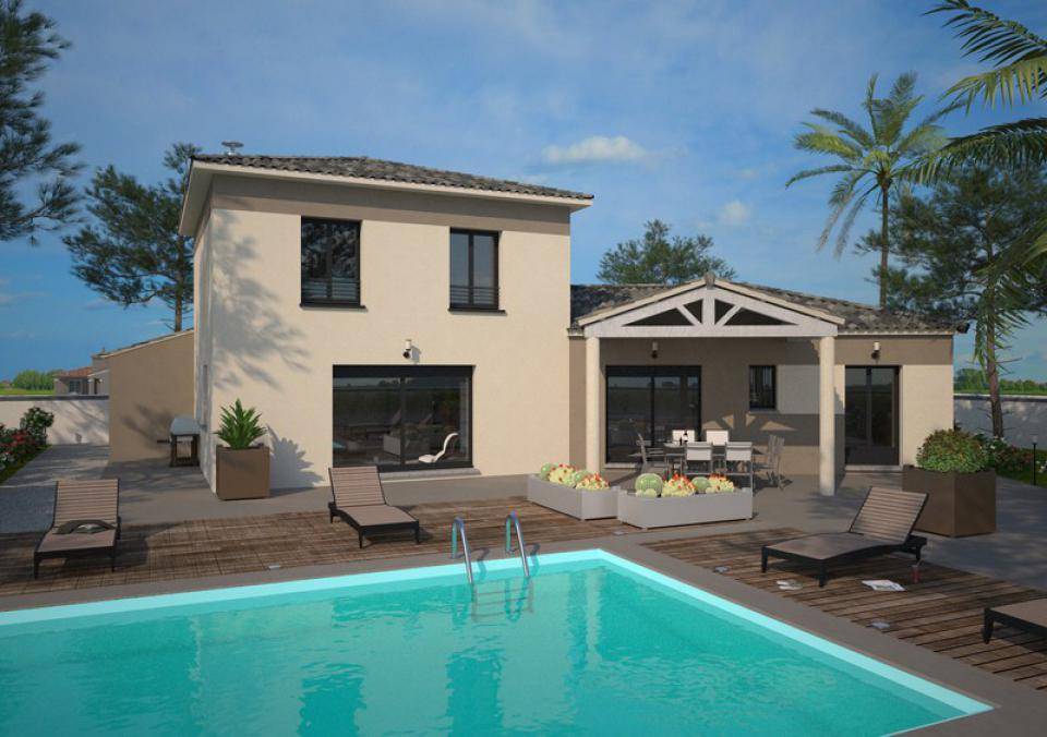 Programme terrain + maison à Amélie-les-Bains-Palalda en Pyrénées-Orientales (66) de 145 m² à vendre au prix de 478000€ - 1