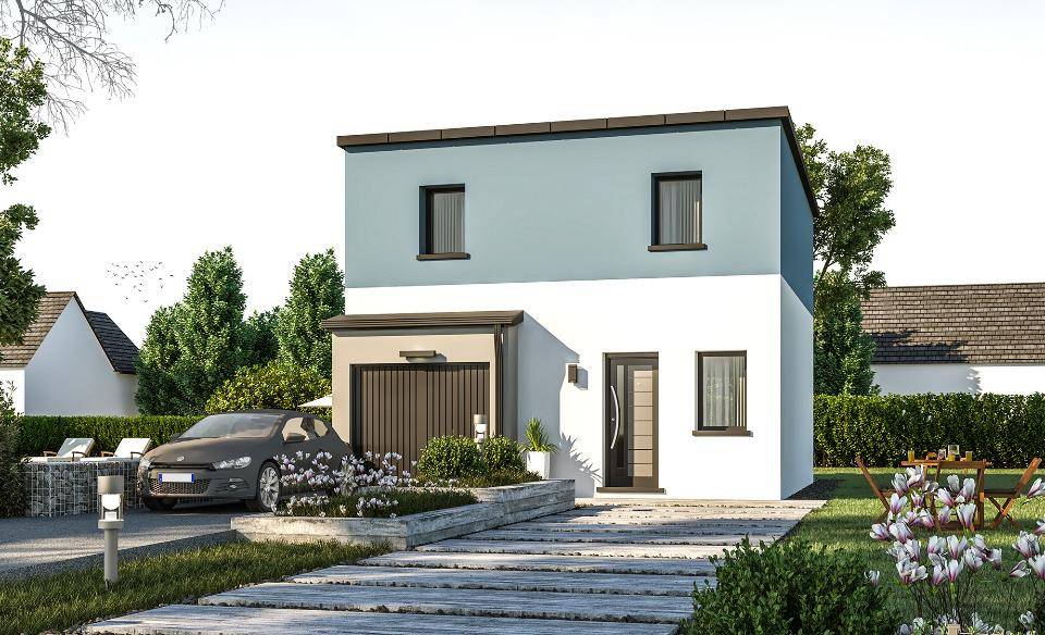 Programme terrain + maison à Dol-de-Bretagne en Ille-et-Vilaine (35) de 74 m² à vendre au prix de 230000€ - 1