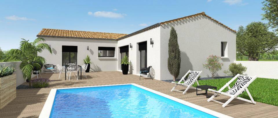 Programme terrain + maison à Saintes en Charente-Maritime (17) de 82 m² à vendre au prix de 189600€ - 2