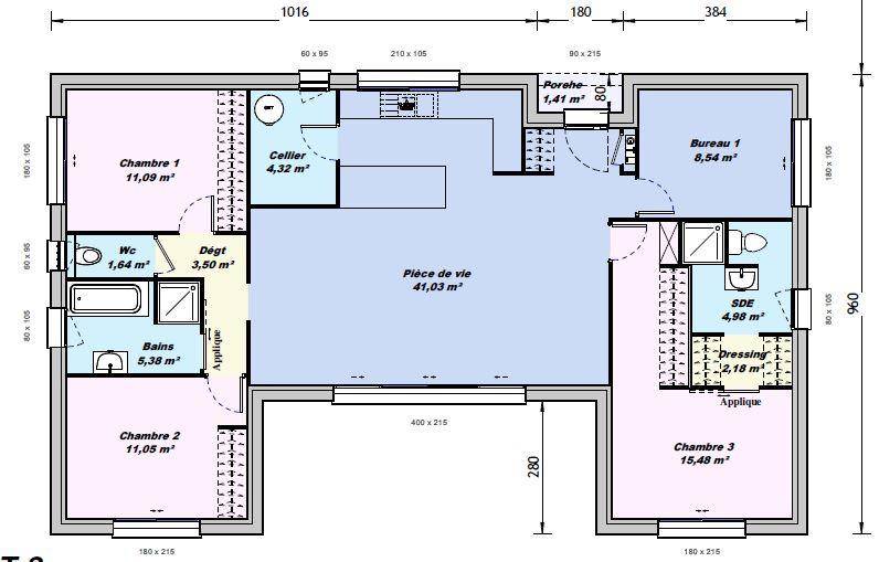 Programme terrain + maison à Quissac en Gard (30) de 100 m² à vendre au prix de 345000€ - 4