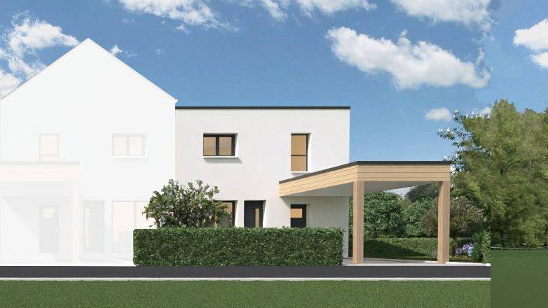 Programme terrain + maison à Kervignac en Morbihan (56) de 78 m² à vendre au prix de 286500€ - 4