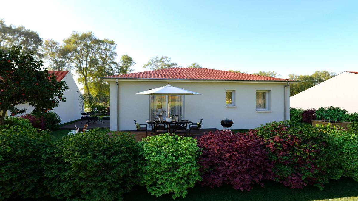 Programme terrain + maison à Riom en Puy-de-Dôme (63) de 76 m² à vendre au prix de 236901€ - 3