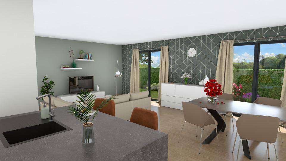 Programme terrain + maison à Rogerville en Seine-Maritime (76) de 120 m² à vendre au prix de 345000€ - 3