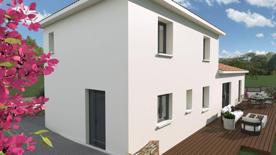 Programme terrain + maison à Ollioules en Var (83) de 100 m² à vendre au prix de 588000€ - 3