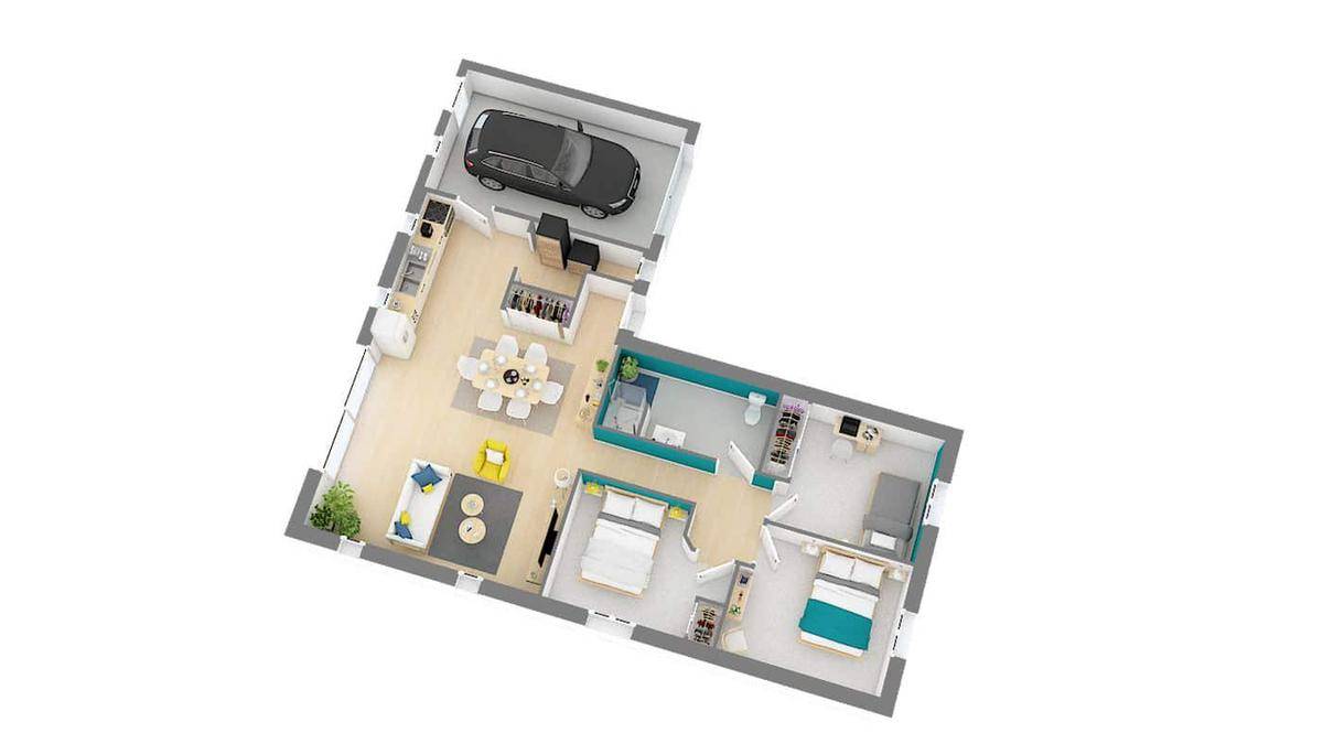 Programme terrain + maison à Corme-Écluse en Charente-Maritime (17) de 91 m² à vendre au prix de 237340€ - 4