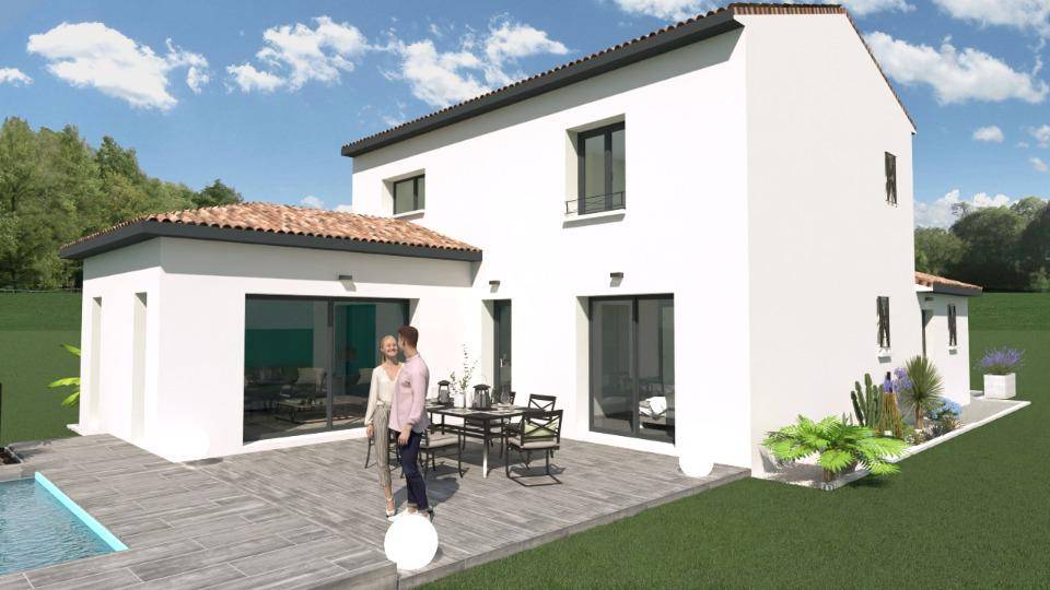 Programme terrain + maison à Allan en Drôme (26) de 121 m² à vendre au prix de 428000€ - 3