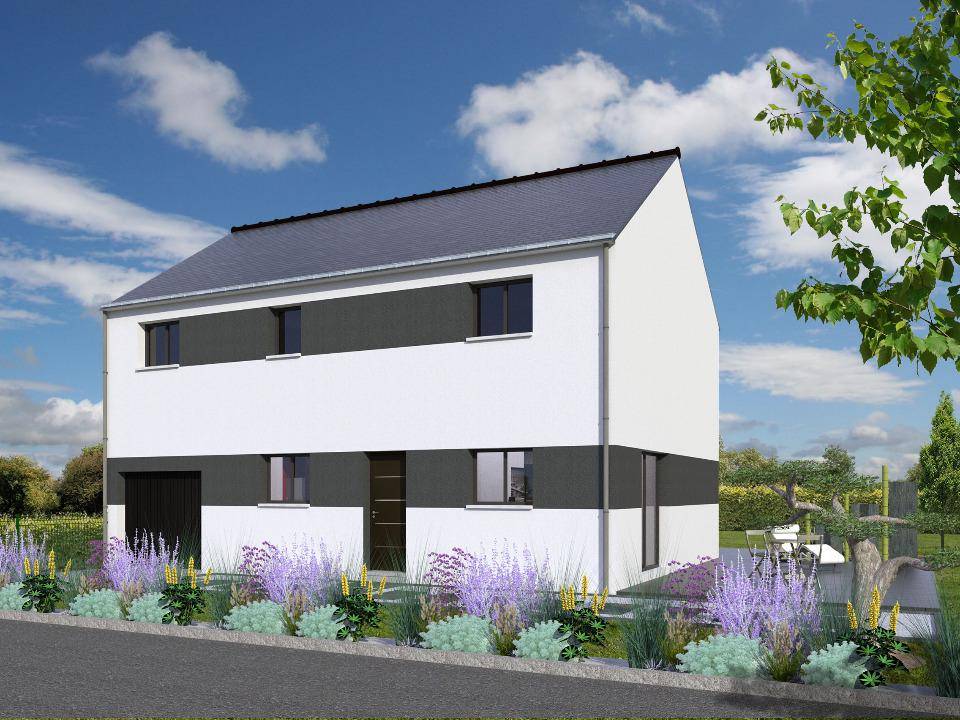 Programme terrain + maison à Saint-Méen-le-Grand en Ille-et-Vilaine (35) de 119 m² à vendre au prix de 273000€ - 3