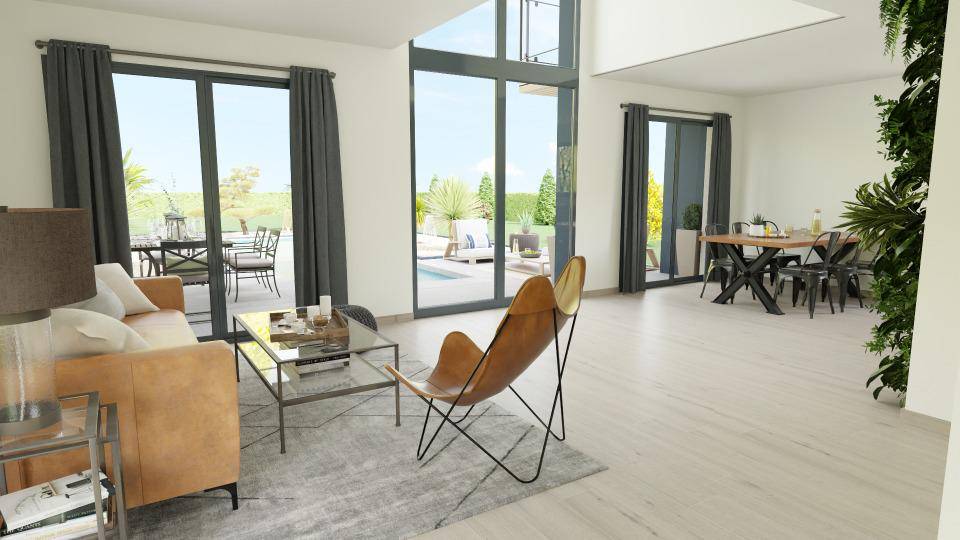 Programme terrain + maison à Pelleautier en Hautes-Alpes (05) de 105 m² à vendre au prix de 580000€ - 3