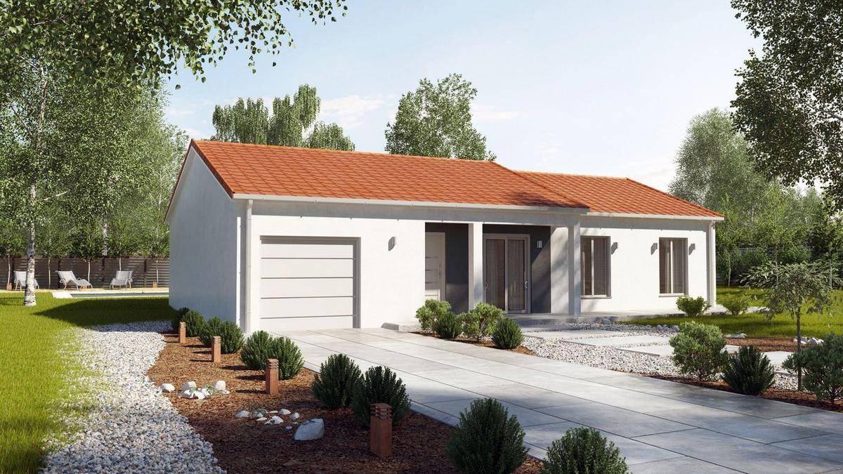Programme terrain + maison à Boulazac Isle Manoire en Dordogne (24) de 83 m² à vendre au prix de 178955€ - 1