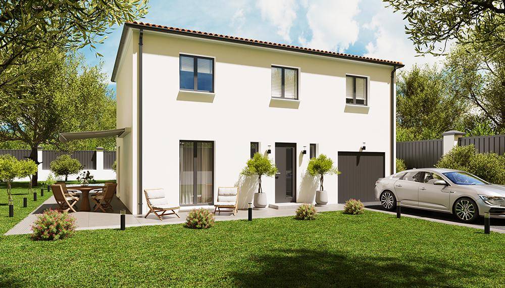 Programme terrain + maison à Les Étangs en Moselle (57) de 120 m² à vendre au prix de 341176€ - 1