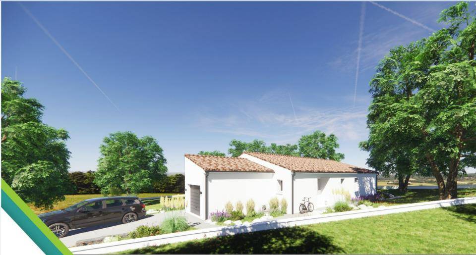Programme terrain + maison à Pont-l'Abbé-d'Arnoult en Charente-Maritime (17) de 124 m² à vendre au prix de 316300€ - 2