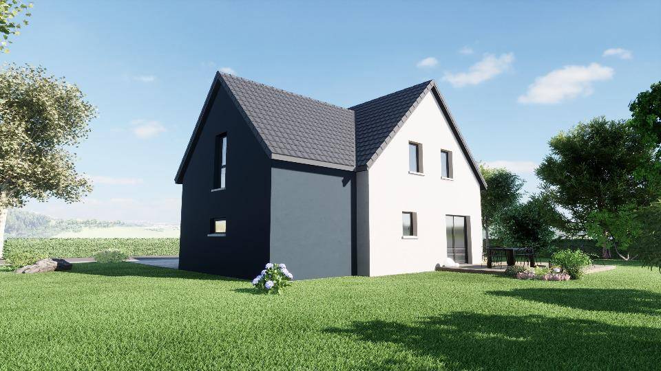 Programme terrain + maison à Benfeld en Bas-Rhin (67) de 124 m² à vendre au prix de 392000€ - 4