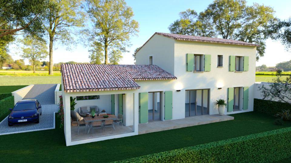 Programme terrain + maison à Apt en Vaucluse (84) de 107 m² à vendre au prix de 478520€ - 3