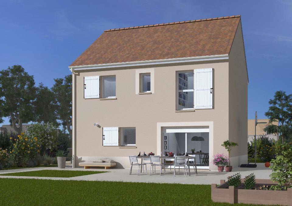 Programme terrain + maison à Miserey en Eure (27) de 102 m² à vendre au prix de 239000€ - 2