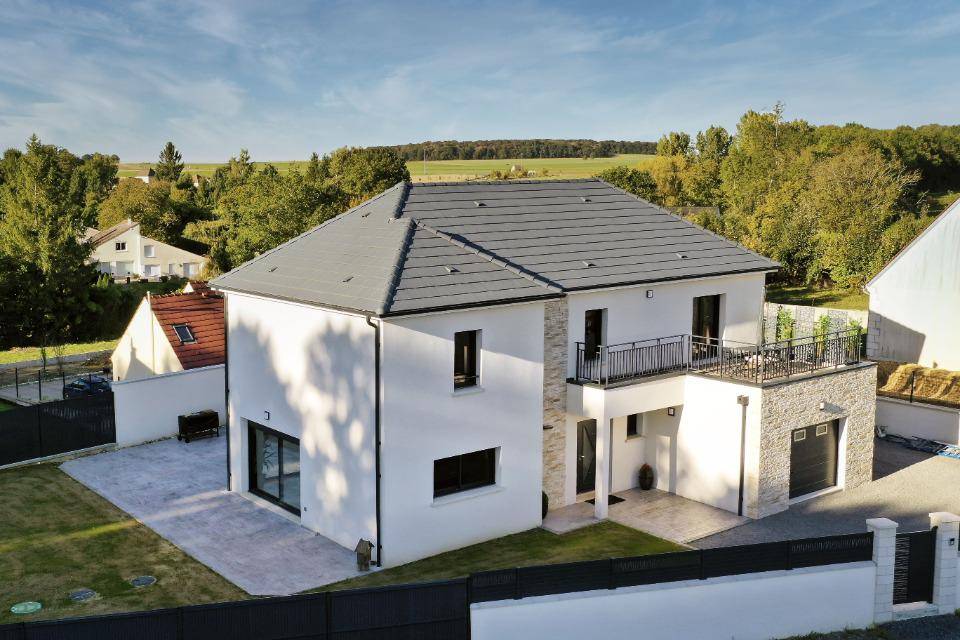 Programme terrain + maison à La Frette-sur-Seine en Val-d'Oise (95) de 120 m² à vendre au prix de 560000€ - 2