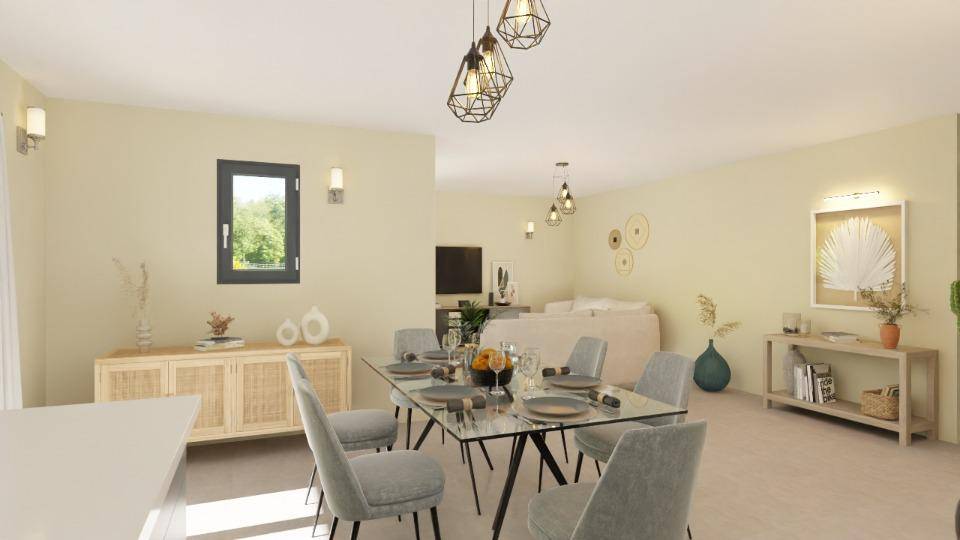 Programme terrain + maison à Lédenon en Gard (30) de 86 m² à vendre au prix de 294900€ - 3