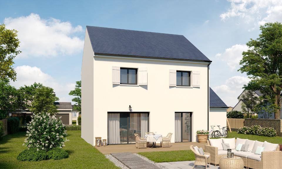 Programme terrain + maison à Champmotteux en Essonne (91) de 98 m² à vendre au prix de 260000€ - 2