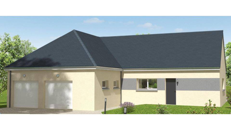 Programme terrain + maison à Crosmières en Sarthe (72) de 133 m² à vendre au prix de 300000€ - 1