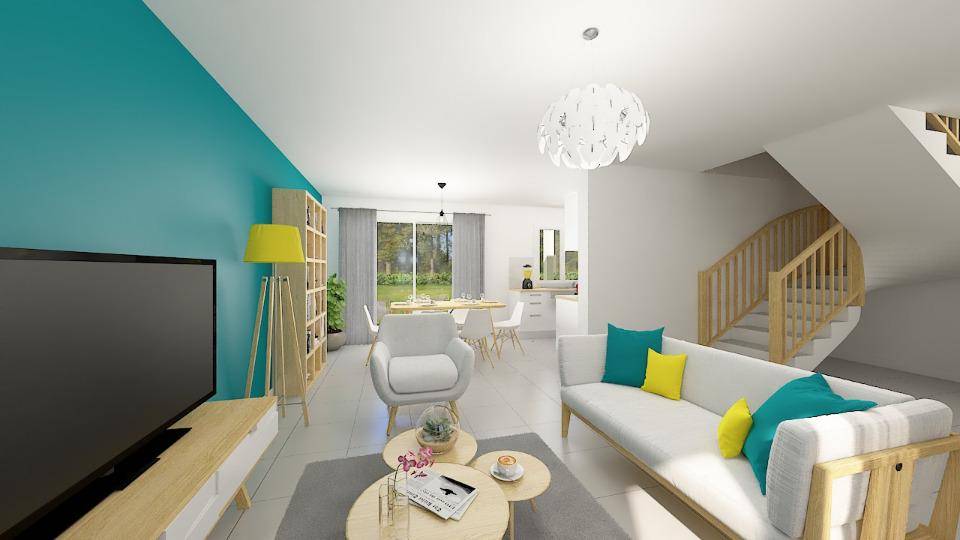 Programme terrain + maison à Le Gua en Isère (38) de 85 m² à vendre au prix de 318600€ - 3