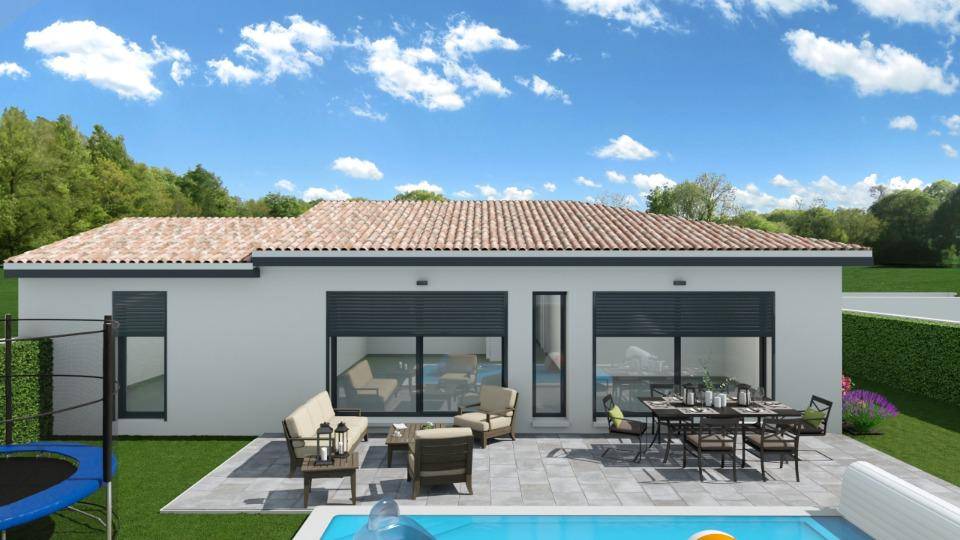 Programme terrain + maison à Châteaurenard en Bouches-du-Rhône (13) de 113 m² à vendre au prix de 570000€ - 2
