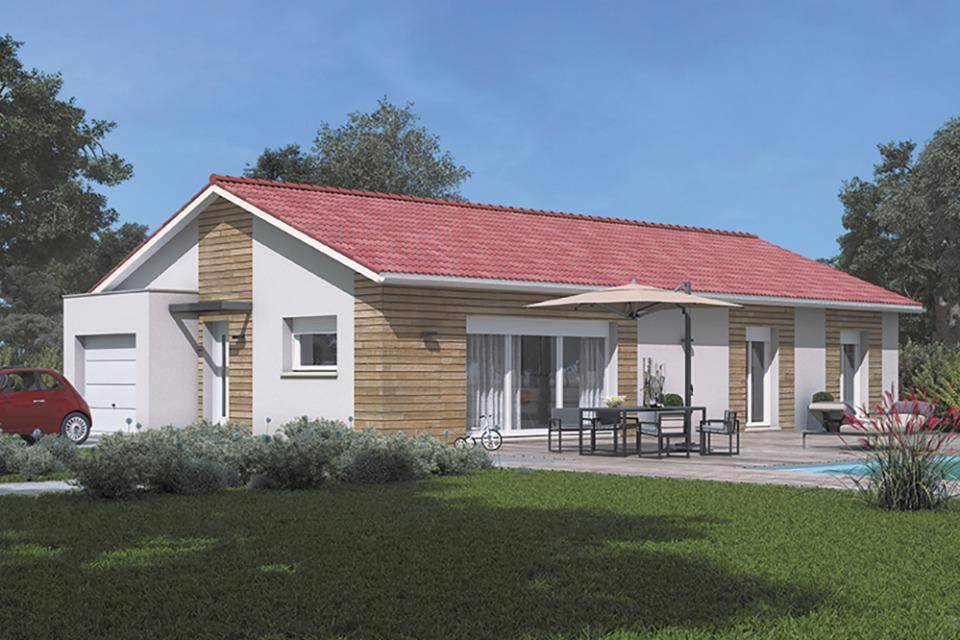 Programme terrain + maison à Bas-en-Basset en Haute-Loire (43) de 100 m² à vendre au prix de 281000€ - 1