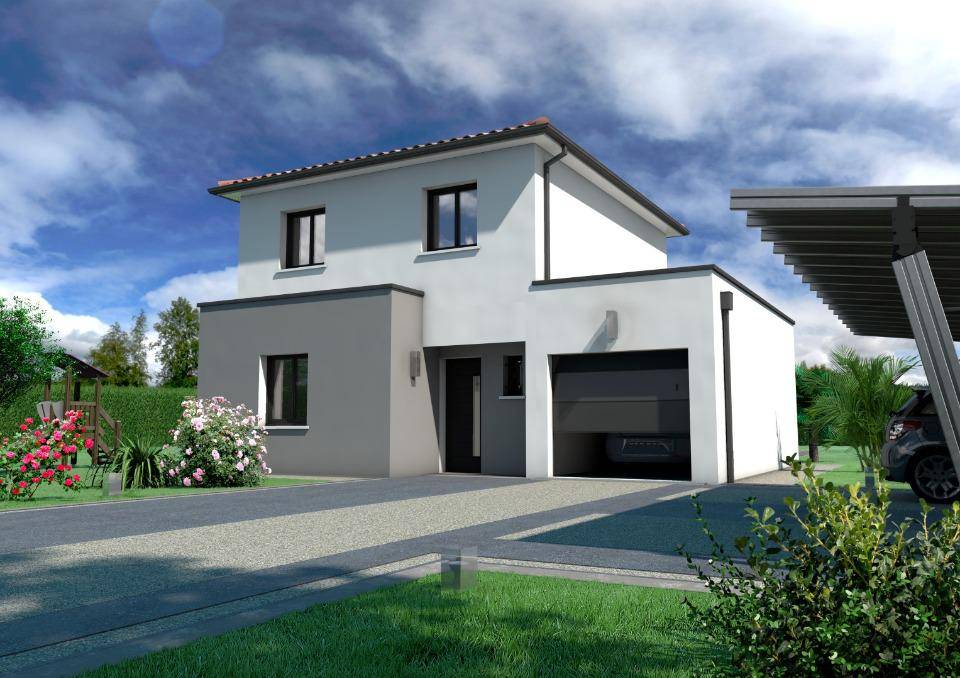 Programme terrain + maison à Labastide-d'Anjou en Aude (11) de 90 m² à vendre au prix de 256182€ - 1