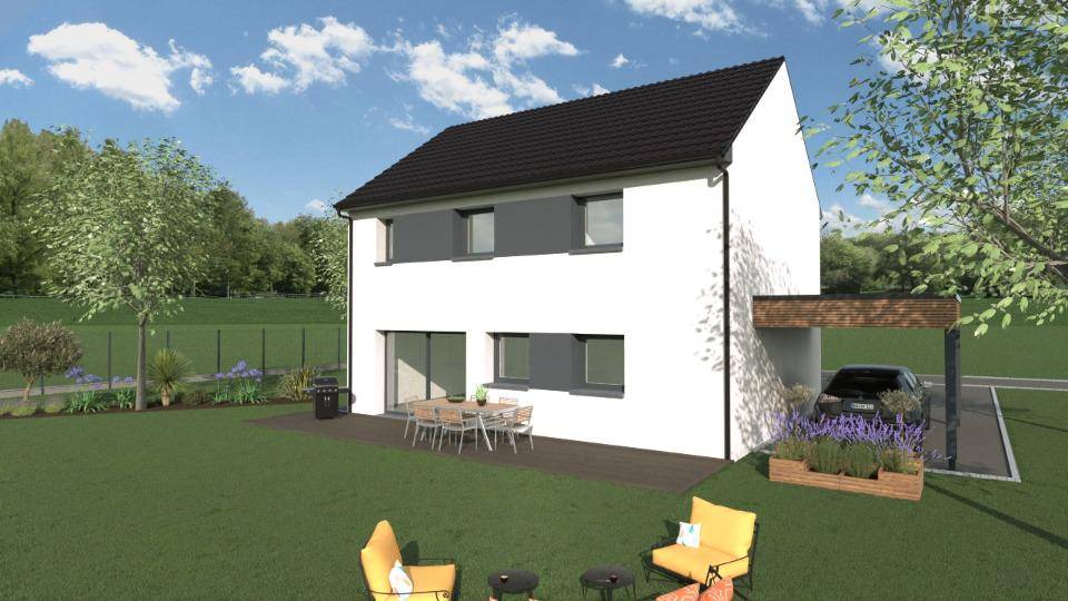Programme terrain + maison à Coyecques en Pas-de-Calais (62) de 120 m² à vendre au prix de 258300€ - 2
