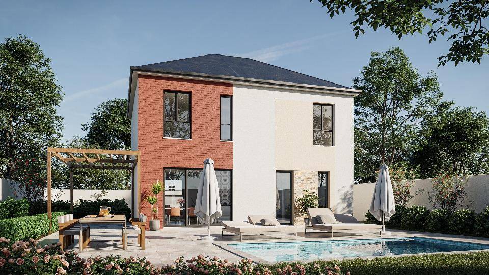 Programme terrain + maison à Marly-le-Roi en Yvelines (78) de 197 m² à vendre au prix de 895000€ - 2