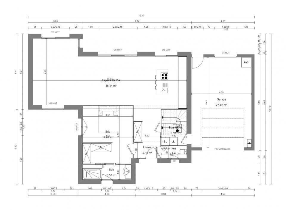 Programme terrain + maison à Saint-Vigor-le-Grand en Calvados (14) de 110 m² à vendre au prix de 279900€ - 3