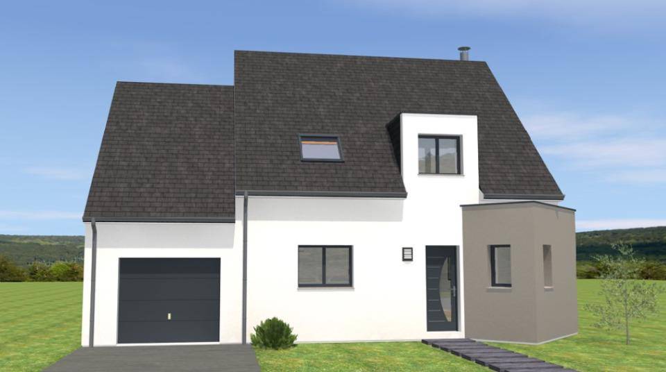 Programme terrain + maison à Huillé-Lézigné en Maine-et-Loire (49) de 110 m² à vendre au prix de 262000€ - 2