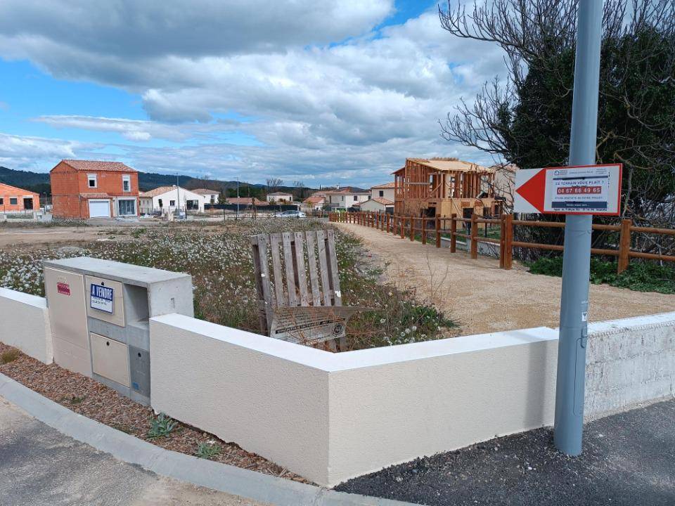 Terrain seul à Sainte-Croix-de-Quintillargues en Hérault (34) de 334 m² à vendre au prix de 195000€ - 2