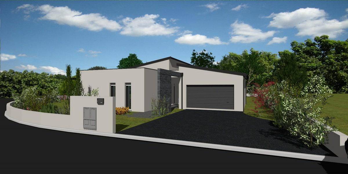 Programme terrain + maison à Puilboreau en Charente-Maritime (17) de 90 m² à vendre au prix de 350688€ - 1