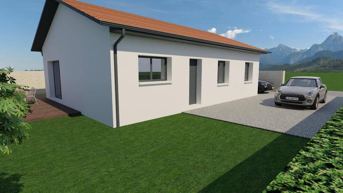 Programme terrain + maison à Sainte-Blandine en Isère (38) de 71 m² à vendre au prix de 216000€