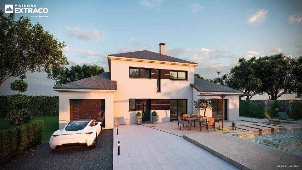 Programme terrain + maison à Champenard en Eure (27) de 120 m² à vendre au prix de 284600€ - 1