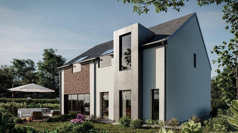 Programme terrain + maison à Aubergenville en Yvelines (78) de 190 m² à vendre au prix de 750000€ - 2