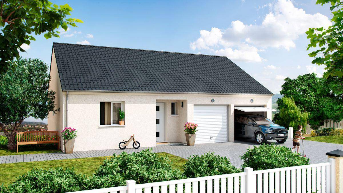 Programme terrain + maison à Saint-Nabord en Vosges (88) de 113 m² à vendre au prix de 250873€ - 2