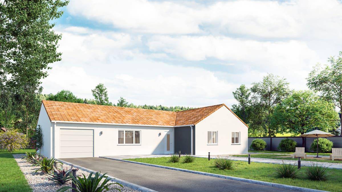 Programme terrain + maison à Norrois en Marne (51) de 86 m² à vendre au prix de 170100€ - 1