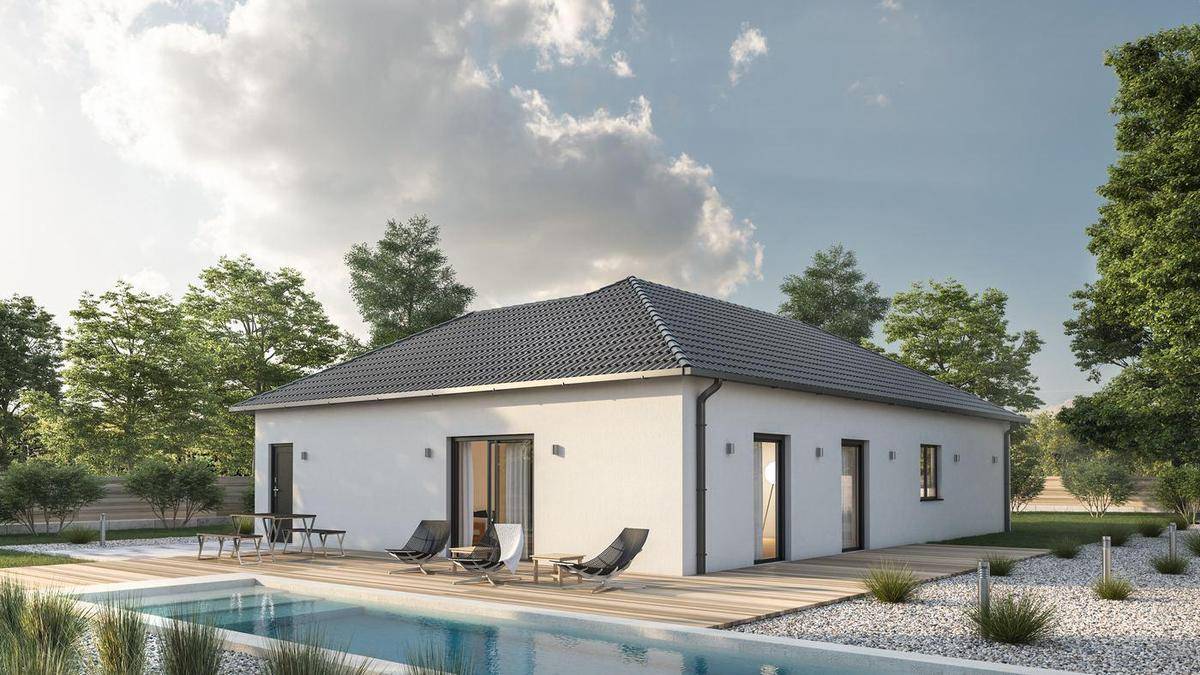 Programme terrain + maison à Frignicourt en Marne (51) de 91 m² à vendre au prix de 176200€ - 1