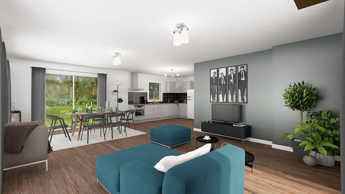 Programme terrain + maison à Mauges-sur-Loire en Maine-et-Loire (49) de 110 m² à vendre au prix de 323183€ - 3