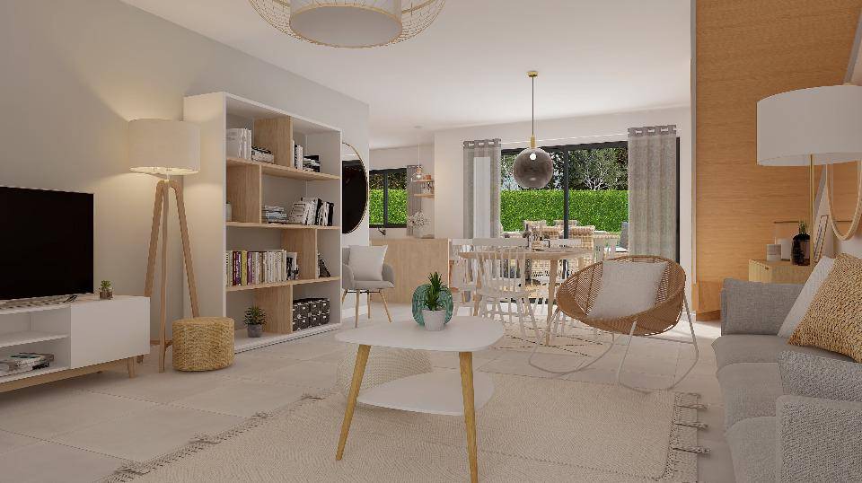 Programme terrain + maison à Monnerville en Essonne (91) de 96 m² à vendre au prix de 283159€ - 3