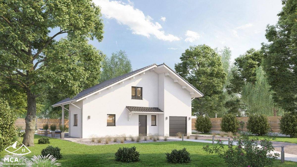 Programme terrain + maison à Pougny en Ain (01) de 109 m² à vendre au prix de 535500€ - 2