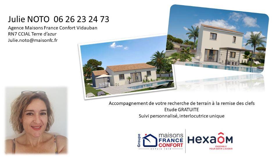 Terrain seul à Besse-sur-Issole en Var (83) de 748 m² à vendre au prix de 160000€ - 4