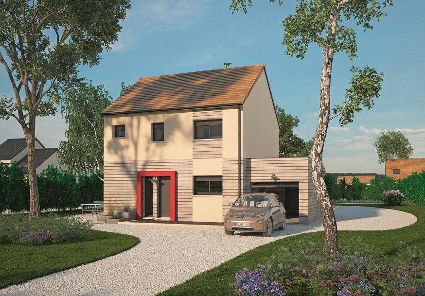 Programme terrain + maison à Le Boulay-Morin en Eure (27) de 98 m² à vendre au prix de 270000€ - 1