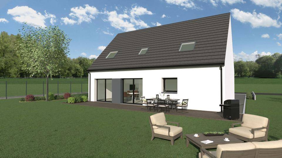 Programme terrain + maison à Wavrans-sur-l'Aa en Pas-de-Calais (62) de 110 m² à vendre au prix de 262300€ - 2