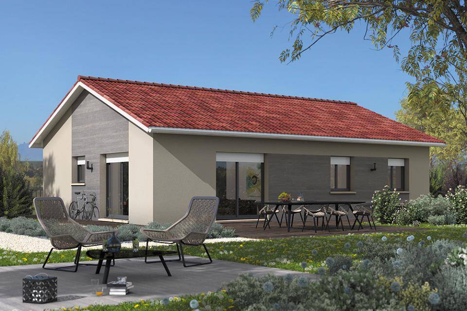 Programme terrain + maison à Sigoyer en Hautes-Alpes (05) de 90 m² à vendre au prix de 426000€ - 1