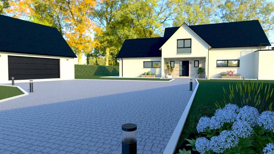 Programme terrain + maison à Grangues en Calvados (14) de 200 m² à vendre au prix de 620400€ - 1
