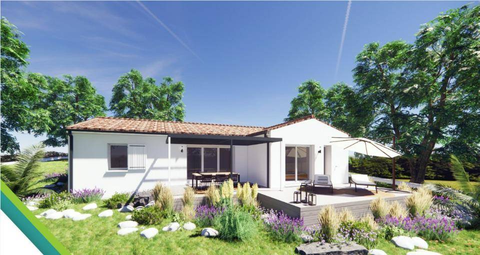 Programme terrain + maison à Mornac en Charente (16) de 98 m² à vendre au prix de 254300€ - 1